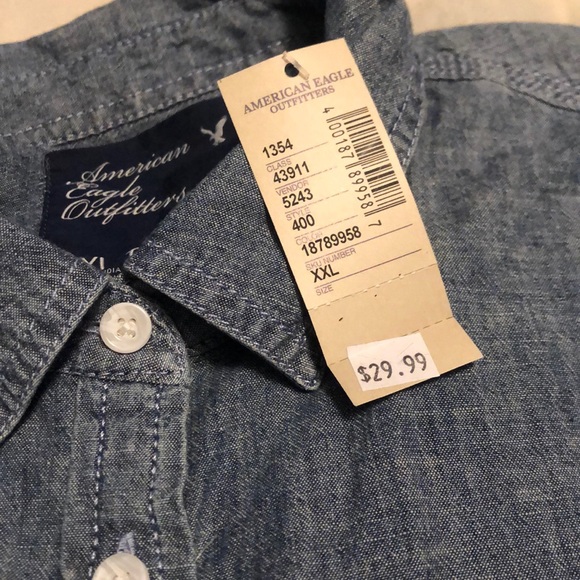 Ae button down - Picture 2 of 2